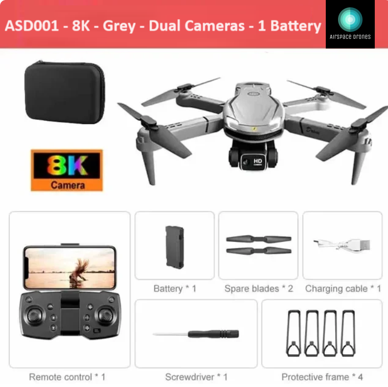 ASD001: 8K 5G GPS Dual Camera 5,000 meters Drone